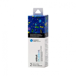 Hojas Transfer INFUSIBLE INK CRICUT -  BLUE PAINT SPLASH