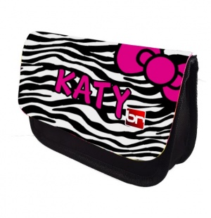* Estuche, Neceser, Cartuchera Sublimable Negra