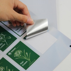 Papel Pet Adhesivo PLATEADO Waterproof A4 (20 Hojas)