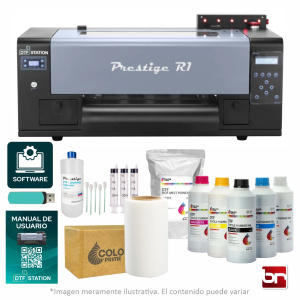 Plotter DTF Prestige R1 + Software + Insumos  * De Demostración *