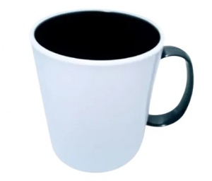 * Taza de Polímero Blanca Sublimable