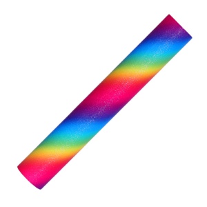 Vinilo Adhesivo Glitter Rainbow (Hoja) RSC-Y06