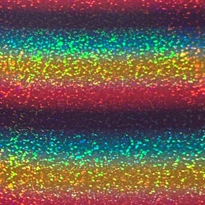 Vinilo Textil (Hoja 30x25cm) HOLOGRÁFICO RAINBOW 