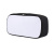 Cartuchera Estuche Oval Sublimable  (Negra)