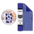 Vinilo Adhesivo Teckwrap ( 30 cms). GLOSSY IMPACT BLUE