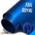 Vinilo Textil (Hoja) 3D METALIZADO AZUL