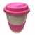 Vaso Térmico Polimero Tapa Rosada