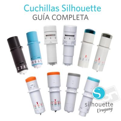 Guía Completa de Cuchillas Silhouette. Cuál debo usar, cuál es mejor ?
