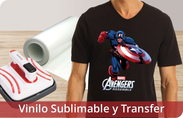 Vinilo sublimable y transfer