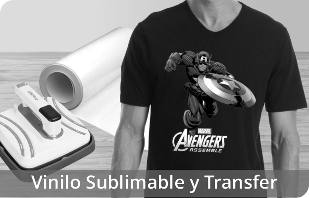 Vinilo sublimable y transfer