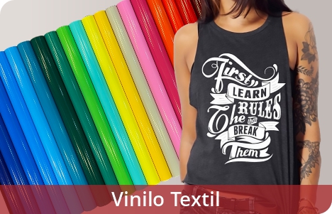 vinilo termotransferible textil para ropa