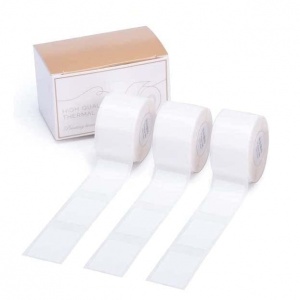 Etiqueta Térmica Adhesiva Blanca / Rectangular 20*30 mm /  ( D50 )