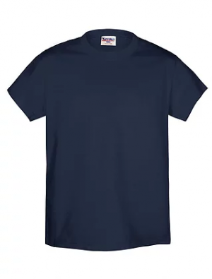 Camiseta Azul Marino 100% Algodón Talle S