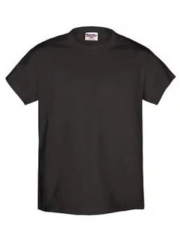 Camiseta Negra 100% Algodón Talle S